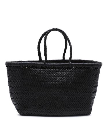 [해외직구][B47]드래곤디퓨전 8811DARK BROWN 여성 탑핸들백 토트백 DARK BROWN LEATHER BAMBOO TRIPLE JUMP SMALL TOTE