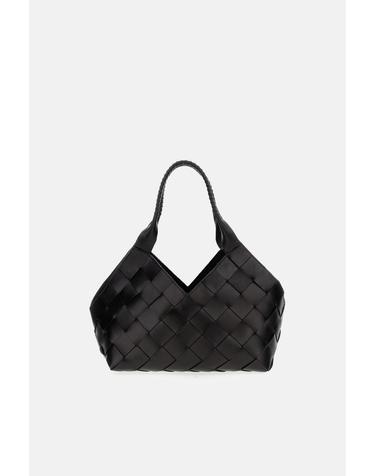 [해외직구][G95]드래곤디퓨전 8111BLACK 여성 숄더백 토트백 크로스백 핸드백 WOVEN LEATHER SHOULDER BAG