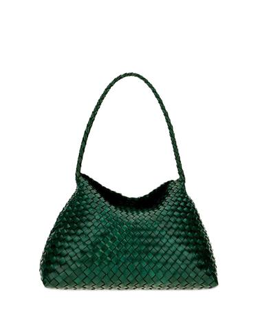 [해외직구][W63]드래곤디퓨전 8700DGW6MAT FOREST 여성 토트백 탑핸들백 쇼퍼백 Borsa a spalla Santa Maria in pelle verde scuro