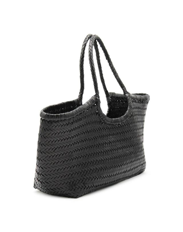드래곤 디퓨전 [해외직구][B47]드래곤디퓨전 8822BLACK 여성 탑핸들백 토트백 BLACK LEATHER NANTUCKET BIG TOTE BAG 착용컷