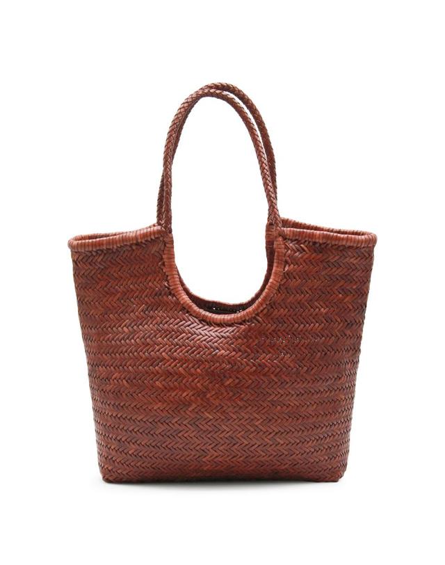 드래곤 디퓨전 [해외직구][B47]드래곤디퓨전 8914BRUCIATO 여성 탑핸들백 토트백 BROWN LEATHER DIAGONAL TOTE 착용컷