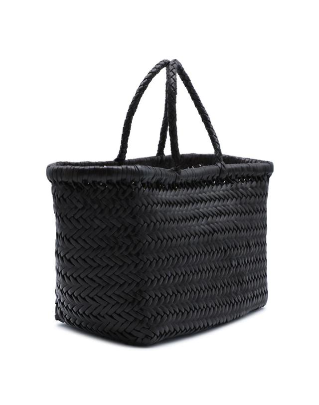 드래곤 디퓨전 [해외직구][B47]드래곤디퓨전 8811DARK BROWN 여성 탑핸들백 토트백 DARK BROWN LEATHER BAMBOO TRIPLE JUMP SMALL TOTE 착용컷