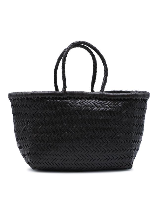 드래곤 디퓨전 [해외직구][B47]드래곤디퓨전 8811DARK BROWN 여성 탑핸들백 토트백 DARK BROWN LEATHER BAMBOO TRIPLE JUMP SMALL TOTE 착용컷