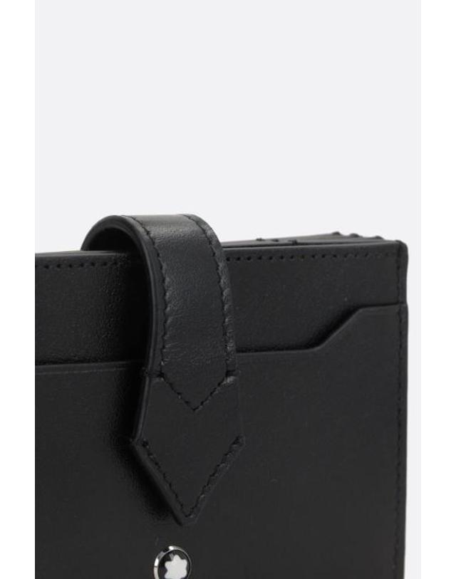몽블랑 [해외직구][E32]몽블랑 199317BLACK 남성 카드지갑 카드홀더 MONTBLANC Meisterstuck card case in smooth leather 착용컷