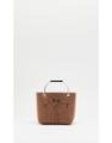 [해외직구][G95]Plan C SHCBH12S11TW05800M61 여성 토트백 탑핸들백 숄더백 WOOL MINI SHOPPING BAG WITH METAL HANDLE