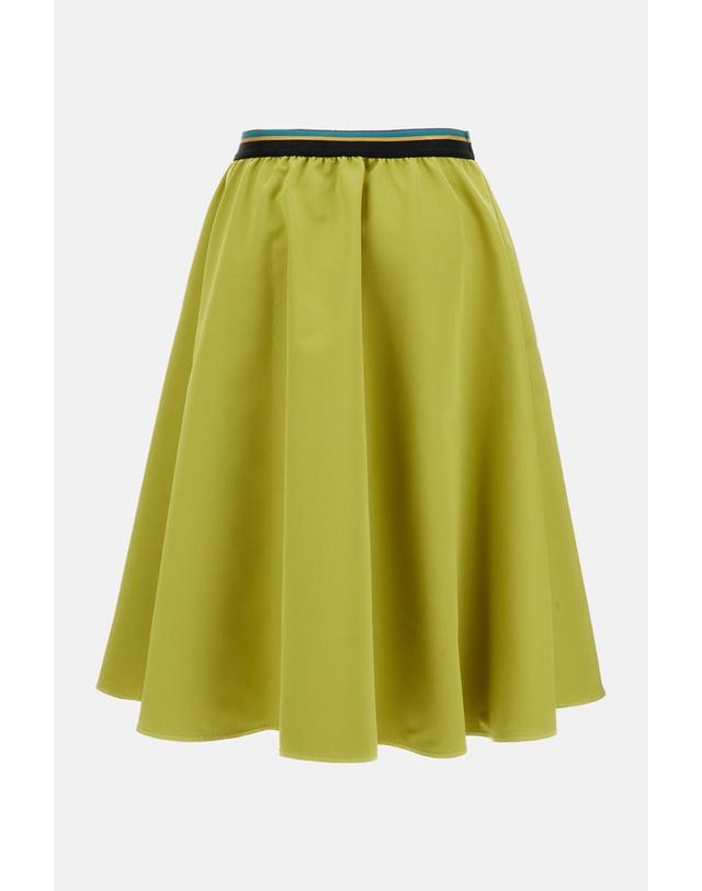 플랜씨 [해외직구][G95]Plan C GOCAH53AU0TP03700V31 여성 스커트 치마 DUCHESSE A LINE MIDI SKIRT 착용컷