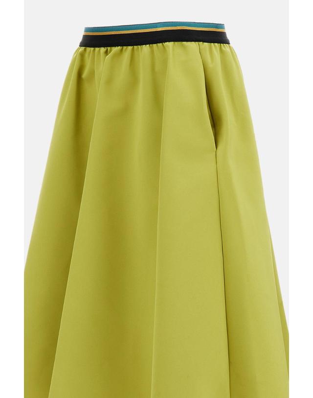 플랜씨 [해외직구][G95]Plan C GOCAH53AU0TP03700V31 여성 스커트 치마 DUCHESSE A LINE MIDI SKIRT 착용컷