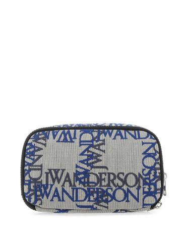 [해외직구][X45]JW앤더슨 AC0192FA0136 614 여성 클러치 파우치 뷰티케이스 Embroidered fabric beauty case