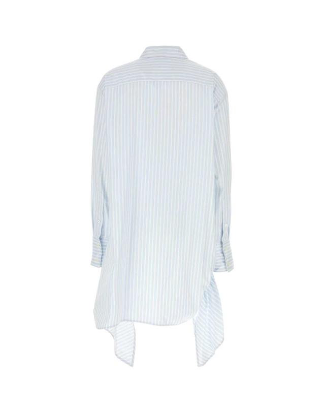 제이더블유앤더슨 [해외직구][X45]JW앤더슨 DR0500PG1893 060 여성 원피스 롱 미디 미니 드레스 Embroidered cotton shirt dress 착용컷