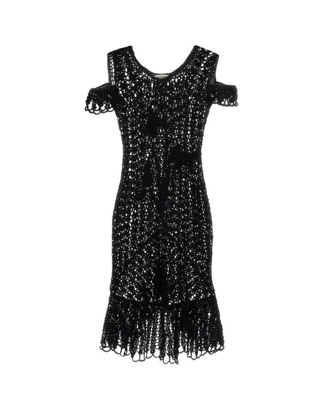 제이더블유앤더슨 [해외직구][X45]JW앤더슨 KW1572YN0536 999 여성 원피스 롱 미디 미니 드레스 Black lace dress 착용컷