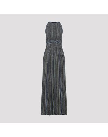 [해외직구][D14]미쏘니 DS26WG00BK01J8 S616T GREEN TON 여성 원피스 드레스 Missoni Sleeveless Long dress