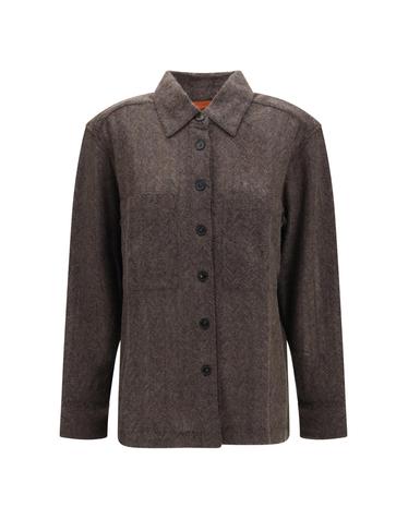 [해외직구][K68]미쏘니 DS26WJ0VBR0167 S01NL 여성 셔츠 남방 긴팔 반팔 블라우스 Cashmere blend zig zag Shirt