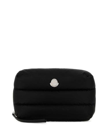 [해외직구][X45]몽클레어 L109B6A00003M6275 999 여성 클러치 파우치 뷰티케이스 Black fabric beauty case