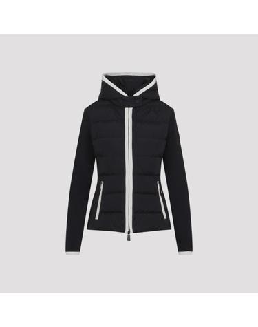 [해외직구][D14]몽클레어 L20988G0000189AUE 999 BLACK 여성 자켓 코트 아우터 Moncler Grenoble Zip Up Cardign