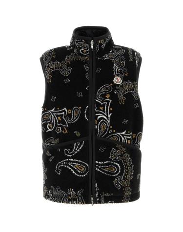 [해외직구][X45]몽클레어 L20918G0004789BK3 P90 남성 블레이저 봄버 캐주얼자켓 Printed teddy reversible vest