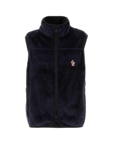[해외직구][X45]몽클레어 L20978G00022809EG P79 남성 블레이저 봄버 캐주얼자켓 Midnight blue pile sleeveless jacket