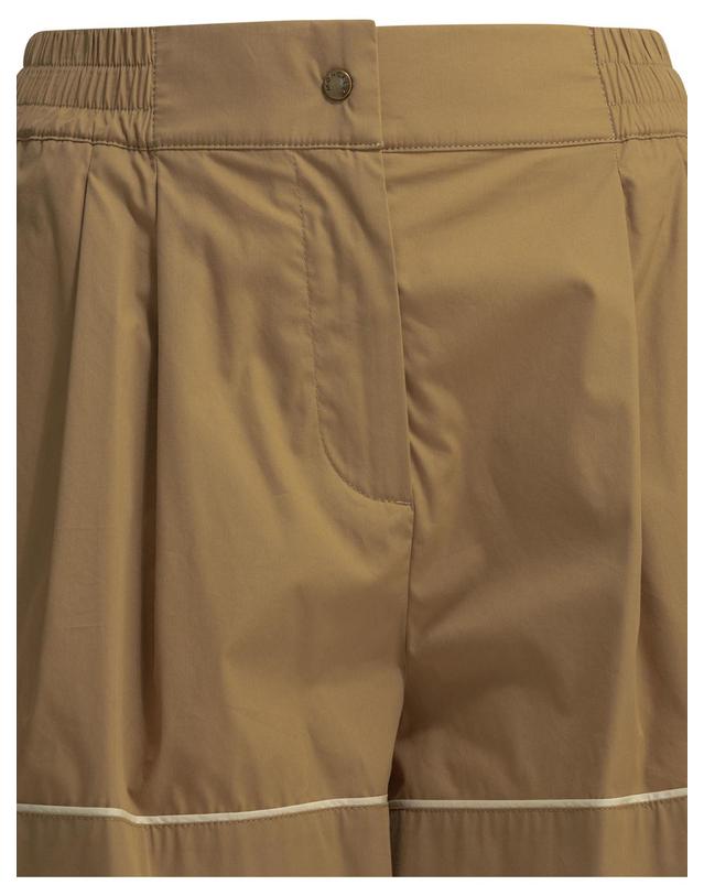몽클레어 [해외직구][V90]몽클레어 2B00001 599MW20U 여성 반바지 숏팬츠 Utility shorts with reverse logo 착용컷