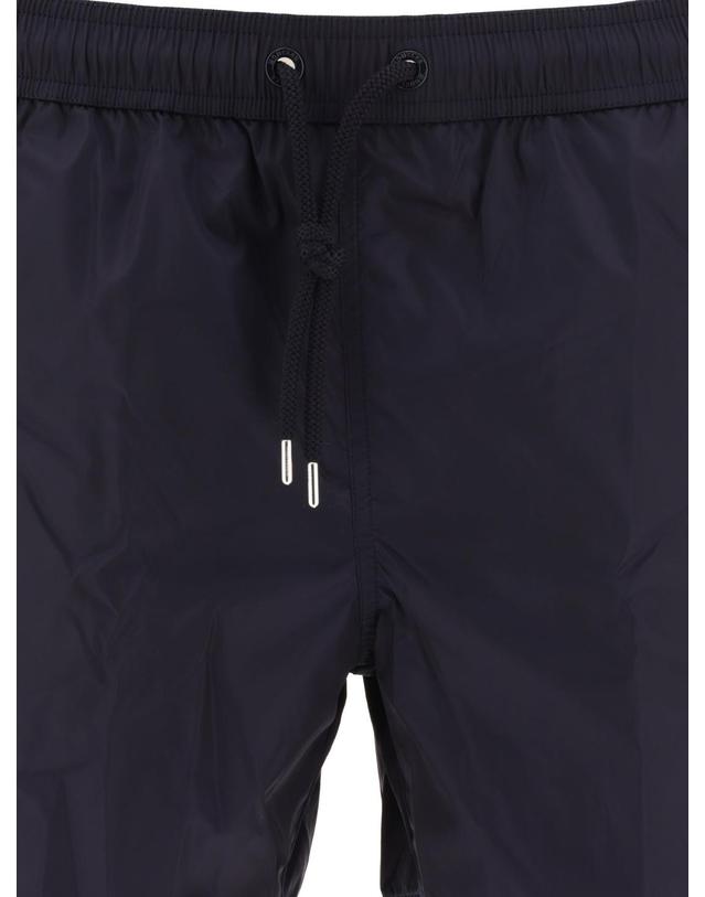 몽클레어 [해외직구][V90]몽클레어 2C00004 53326743 남성 수영복 스윔팬츠 수영바지 Swim shorts with logo patch 착용컷