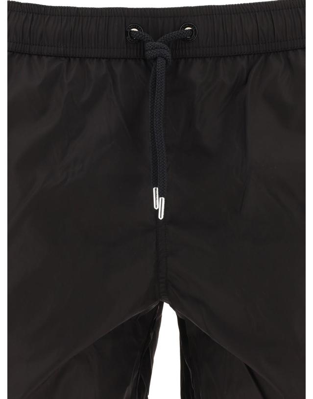 몽클레어 [해외직구][V90]몽클레어 2C00004 53326999 남성 수영복 스윔팬츠 수영바지 Swim shorts with logo patch 착용컷