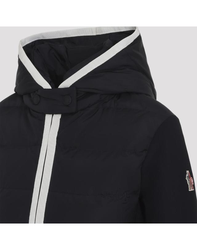 몽클레어 [해외직구][D14]몽클레어 L20988G0000189AUE 999 BLACK 여성 자켓 코트 아우터 Moncler Grenoble Zip Up Cardign 착용컷