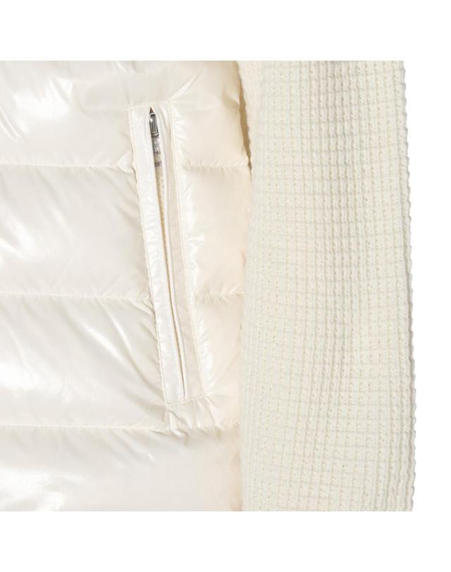 몽클레어 [해외직구][Q11]몽클레어 L20919B00059M4281034 남성 자켓 WHITE KNITTED CASUAL JACKET 착용컷