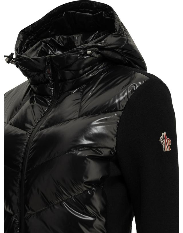 몽클레어 [해외직구][V90]몽클레어 8G00017 D 80093999 여성 맨투맨 후드 스웨트셔츠 Padded Zip Up Sweatshirt 착용컷