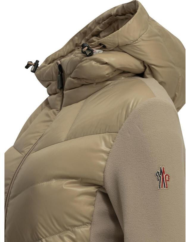 몽클레어 [해외직구][V90]몽클레어 8G00017 D 8009323P 여성 맨투맨 후드 스웨트셔츠 Padded Zip Up Sweatshirt 착용컷