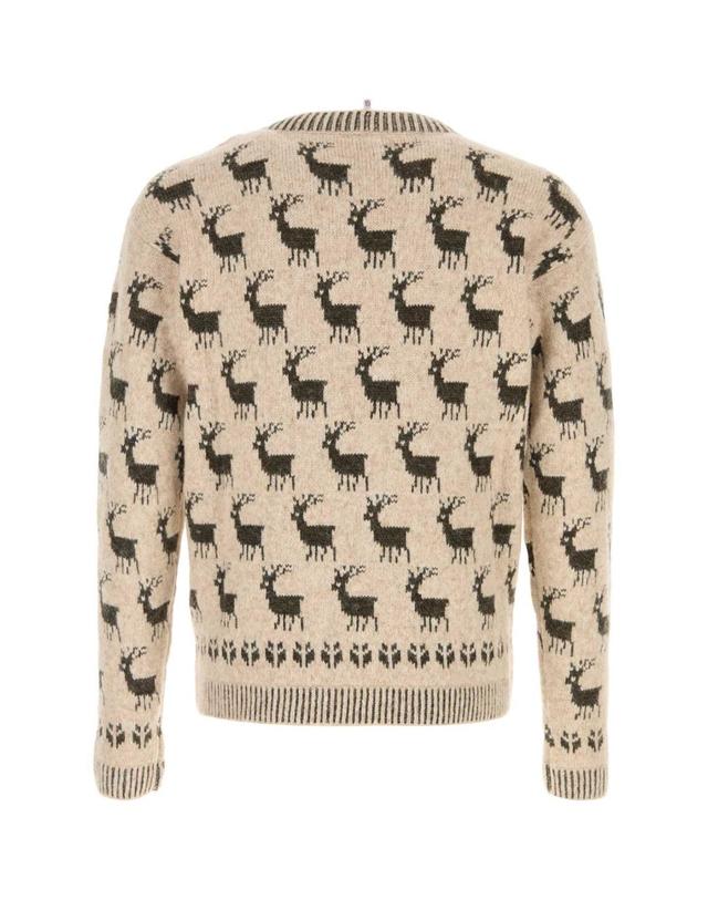 몽클레어 [해외직구][X45]몽클레어 L20979C00003N0655 P08 남성 스웨터 니트 가디건 Embroidered alpaca blend sweater 착용컷