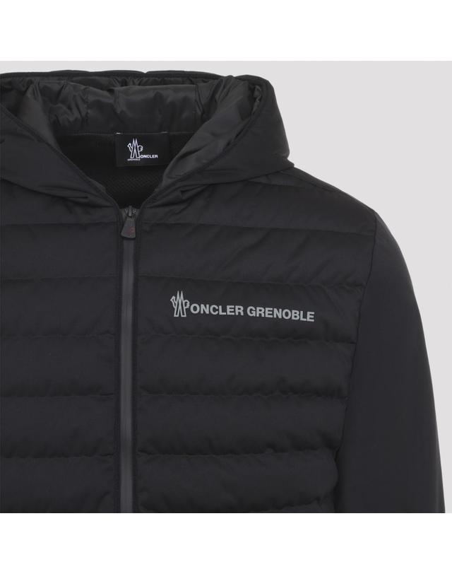 몽클레어 [해외직구][D14]몽클레어 L20978G0001089BGB 999 BLACK 남성 자켓 코트 아우터 Moncler Grenoble Zip Up Cardigan Jacket 착용컷