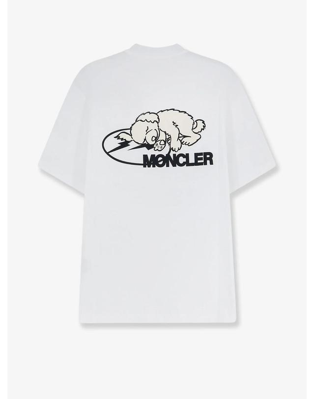 몽클레어 [해외직구][N85]몽클레어 L209U8C00002 남성 티셔츠 민소매 긴소매 탑 MONCLER T Shirt in cotone con stampa 착용컷