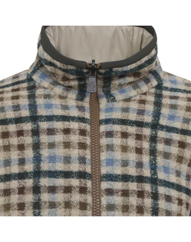 몽클레어 [해외직구][D14]몽클레어 L20978G0001789BJW F81 DARK GRE 남성 자켓 코트 아우터 Moncler Grenoble Zip Up Cardigan Jacket 착용컷