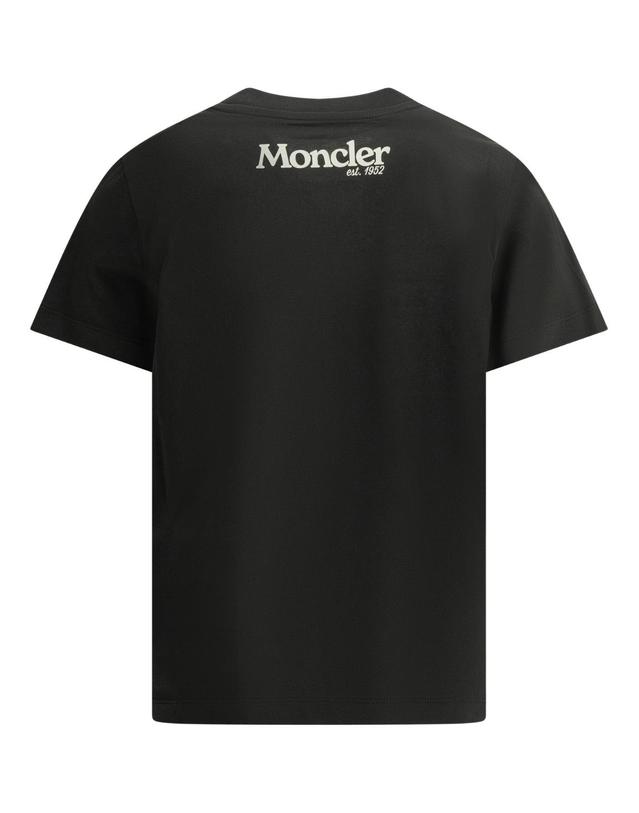몽클레어 [해외직구][V90]몽클레어 8C00008 K89AFV999 키즈 티셔츠 상의 남아 T shirts 착용컷