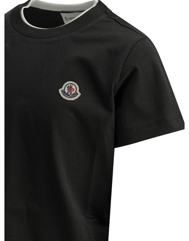 몽클레어 [해외직구][V90]몽클레어 8C00008 K89AFV999 키즈 티셔츠 상의 남아 T shirts 착용컷
