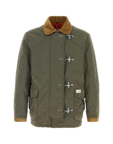 [해외직구][X45]FAY MAM1353148LEO1 V609 남성 블레이저 봄버 캐주얼자켓 Army green cotton padded jacket