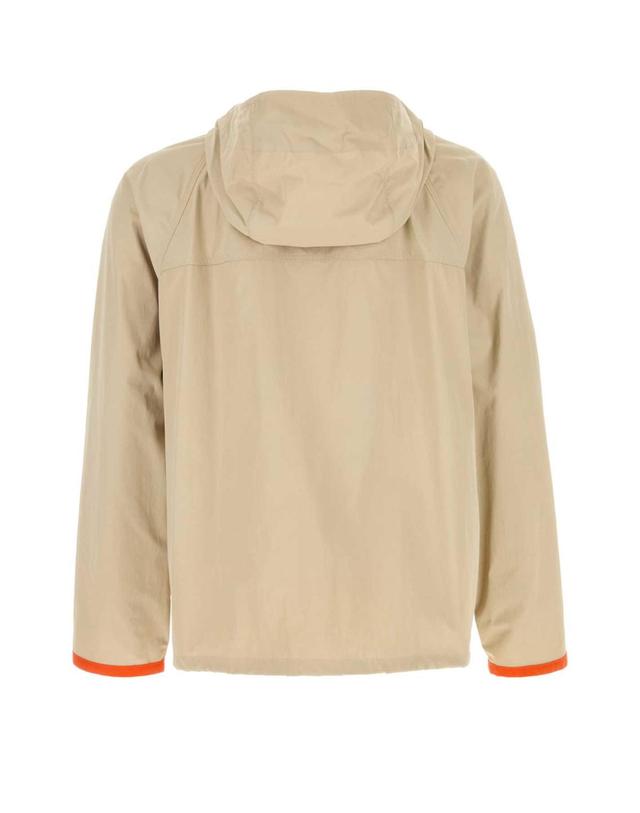 패이 [해외직구][X45]FAY MAM12500830WYD C007 남성 블레이저 봄버 캐주얼자켓 Beige nylon windbreaker 착용컷