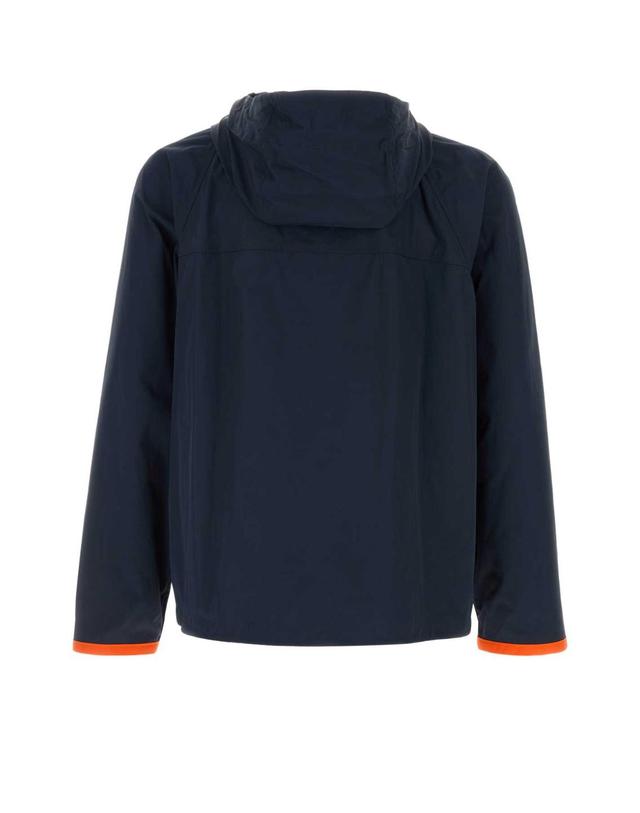 패이 [해외직구][X45]FAY MAM12500830WYD U807 남성 블레이저 봄버 캐주얼자켓 Navy blue nylon windbreaker 착용컷