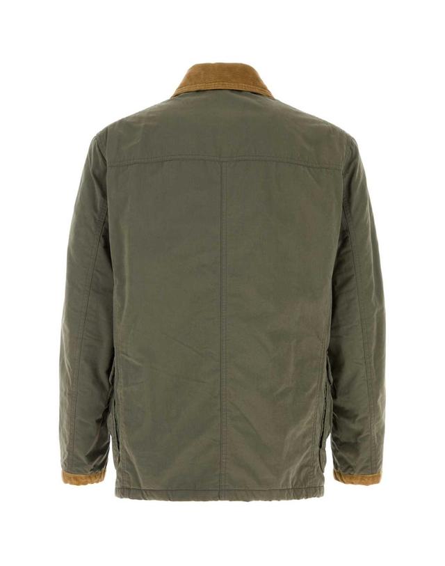 패이 [해외직구][X45]FAY MAM1353148LEO1 V609 남성 블레이저 봄버 캐주얼자켓 Army green cotton padded jacket 착용컷