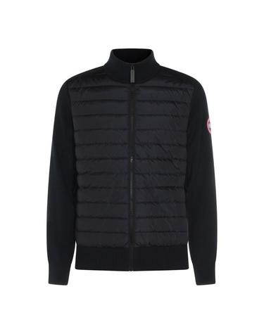 [해외직구][Q11]캐나다구스 6830M9858 남성 다운자켓 패딩자켓 DARK BLUE WOOL KNITWEAR