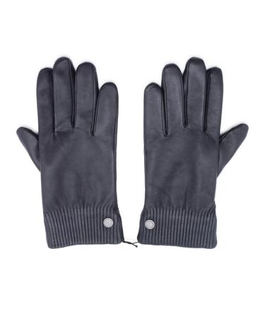 [해외직구][S27]캐나다구스 5443L9061 남성 장갑 가죽장갑 니트장갑 패션소품 잡화 로고 BLACK GLOVES
