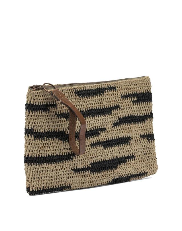 이벨리브 [해외직구][V90]Ibeliv AMPYZEBRA 여성 클러치백 파우치 뷰티케이스 Clutches 착용컷