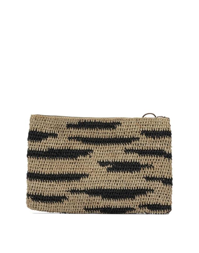 이벨리브 [해외직구][V90]Ibeliv AMPYZEBRA 여성 클러치백 파우치 뷰티케이스 Clutches 착용컷