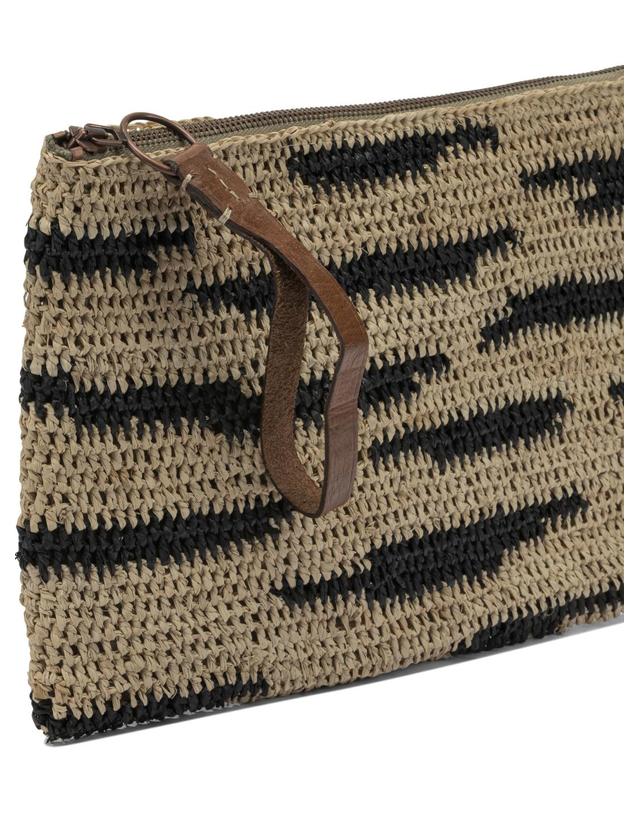 이벨리브 [해외직구][V90]Ibeliv AMPYZEBRA 여성 클러치백 파우치 뷰티케이스 Clutches 착용컷
