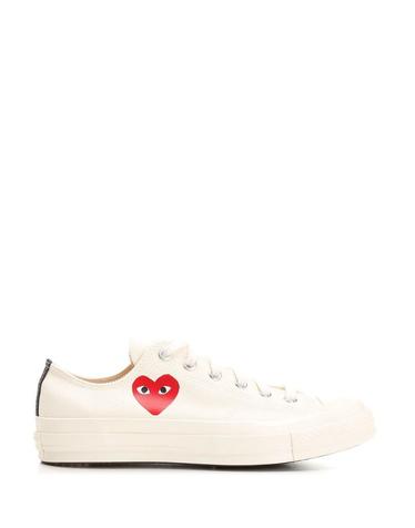 [해외직구][A94]꼼데가르송 AZ K128 0012 공용 스니커즈 COMME DES GARCONS PLAY COMME DES GARCONS PLAY Converse Chuck Taylor All Star