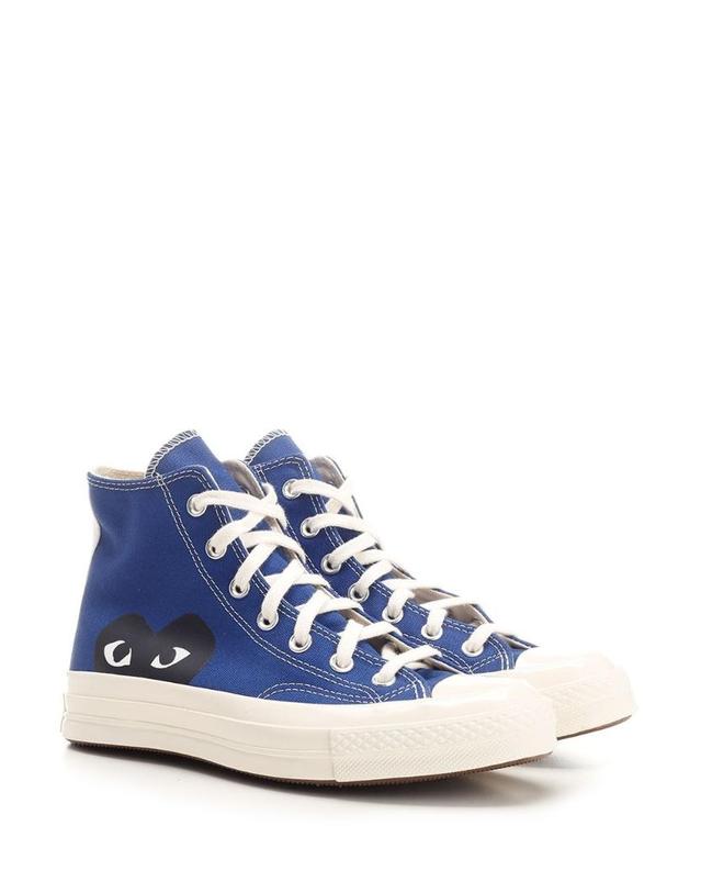 꼼데가르송 플레이 [해외직구][A94]꼼데가르송 AZ K1222 공용 스니커즈 COMME DES GARCONS PLAY COMME DES GARCONS PLAY Sneakers New Big Heart 착용컷