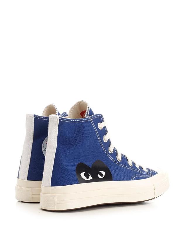 꼼데가르송 플레이 [해외직구][A94]꼼데가르송 AZ K1222 공용 스니커즈 COMME DES GARCONS PLAY COMME DES GARCONS PLAY Sneakers New Big Heart 착용컷