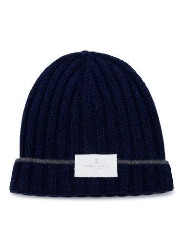 [해외직구][Q11]브루넬로 쿠치넬리 M2240900CDJ59 남성 모자 캡 NAVY CASHMERE BEANIE