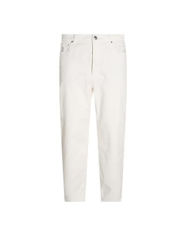 [해외직구][Q11]브루넬로 쿠치넬리 M277PO2090C2200 남성 데님진 청바지 WHITE COTTON JEANS
