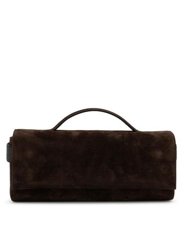 [해외직구][B47]브루넬로 쿠치넬리 MBDLB2815C9885 여성 클러치 파우치 ESPRESSO LEATHER MONILI ESSENCE CLUTCH