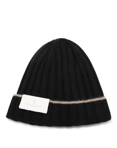 [해외직구][B47]브루넬로 쿠치넬리 M2240900CB676 남성 모자 캡 볼캡 비니 BLACK CASHMERE BEANIE