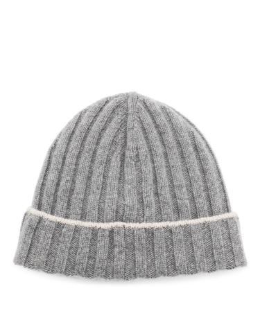 [해외직구][B47]브루넬로 쿠치넬리 M2240900CG316 남성 모자 캡 볼캡 비니 GREY WOOL HAT
